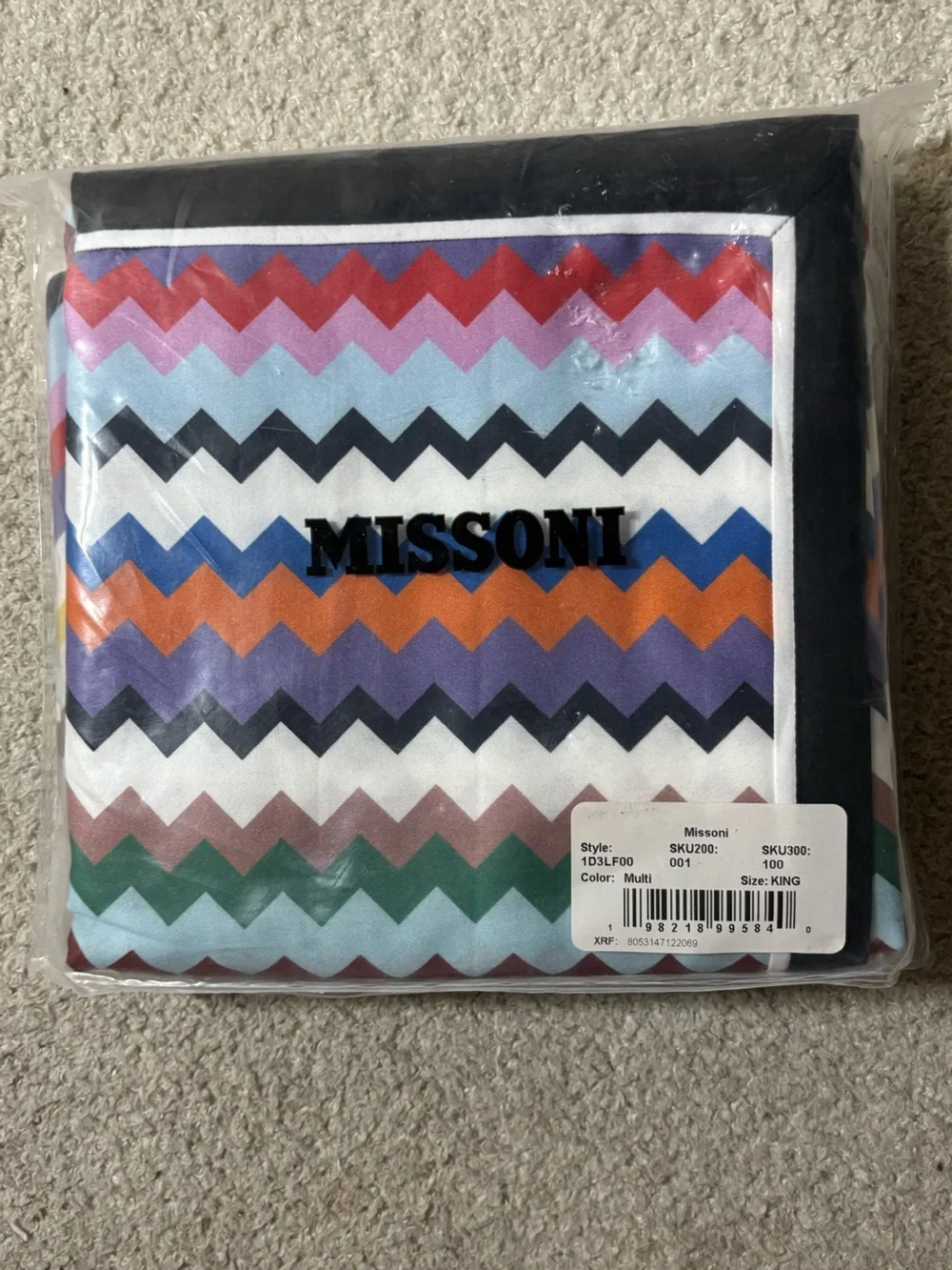 Missoni Valparaiso 2 ct pillow cases King size
